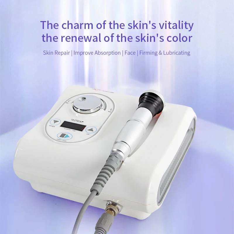 Skin Cool Equipment Cryo-Electroporation Face Beauty Machine Lymph Circulation Yellowish Removal Facial Lifting Device