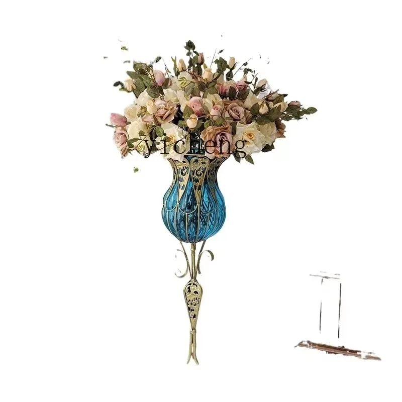 bj-11 light luxury European living room glass ornament high-end arrangement high decoration entrance water raising fairy gard