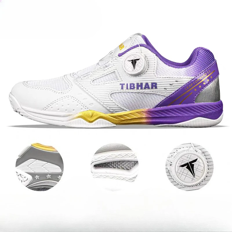 

2026 High Quality Badminton Shoes For Mens Womens Professional Table Tennis Shoe Couples Rotating Buckle Indoor Sports Unisex