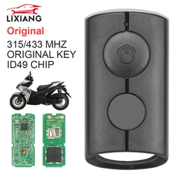 LIXiang World Original Motorcycle Remote Control Key Fit For YAMAHA XMAX XMAX300 NVX NVX155 AEROX JAUNS QBIX ID49 Chi315/433MHZ