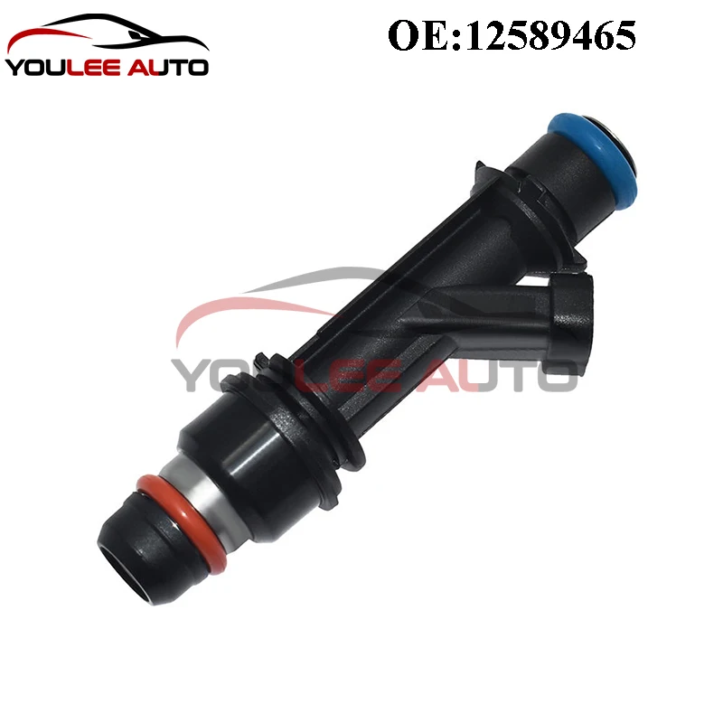 New 12589465 Fuel Injector Nozzle For Isuzu i-350 i-370 GMC Canyon Chevrolet Colorado Hummer H3 3.5L 3.7L I5 Auto Parts