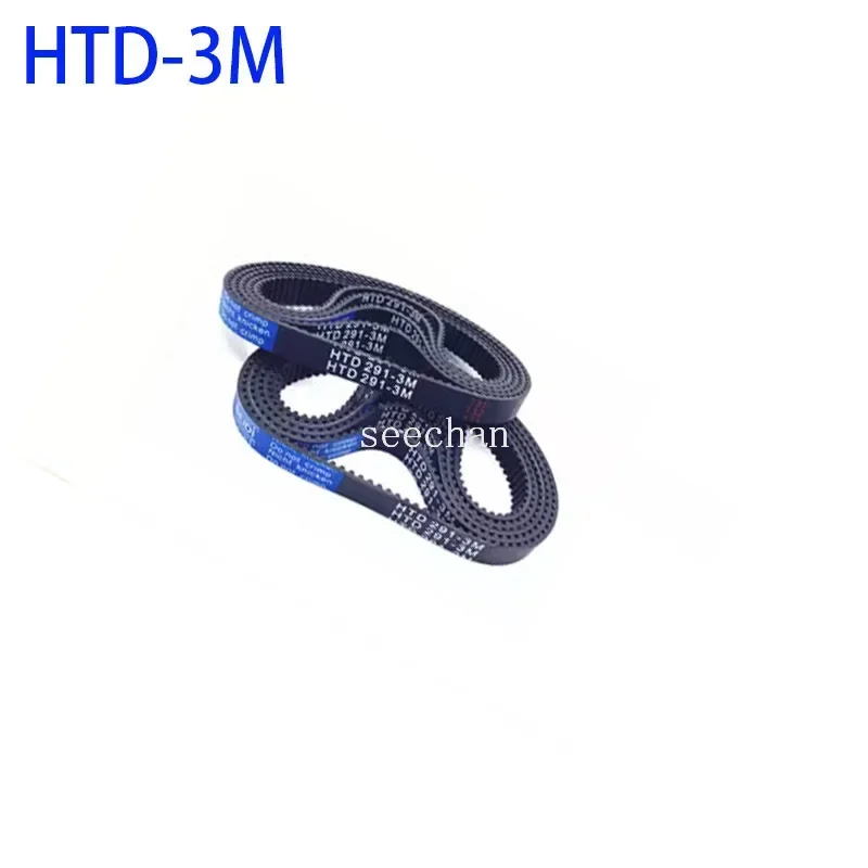 HTD 3M Timing Belt 471/474/477/480/483/486/489mm arc tooth 6/10/15/20mm Width  RubbeToothed Belt pitch 3mm