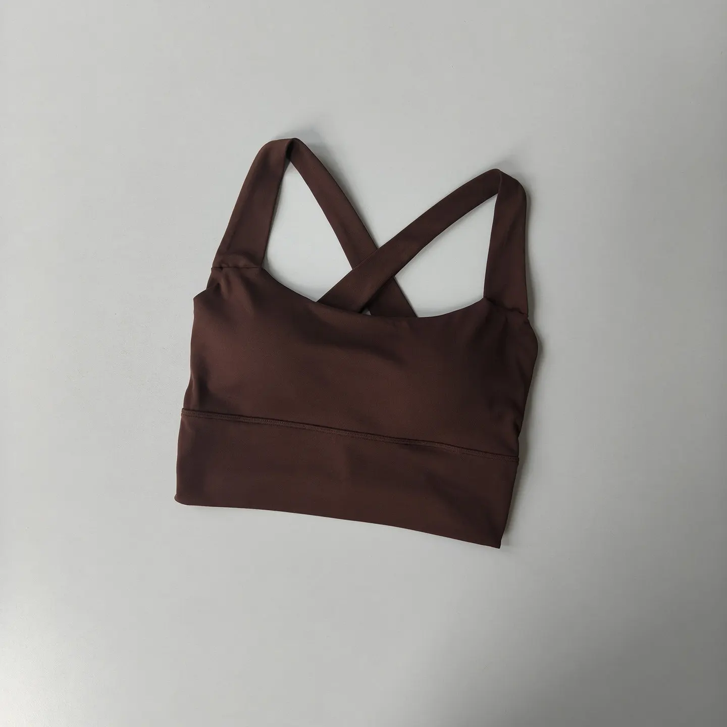 All-in-One-Sport-BH für Frauen mit überkreuztem Rücken, verschönert das Rückenbild, für mittelintensives Training, feuchtigkeitsableitend, Pilates-Yoga-Weste – Detail 13