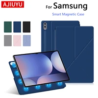 Funda magnética para Samsung Galaxy Tab S10 FE Plus 13,1 ""S7 S8 S9 FE + Plus 11 12,4 pulgadas S10 S9 Ultra SM-X900 Y funda plegable para tableta