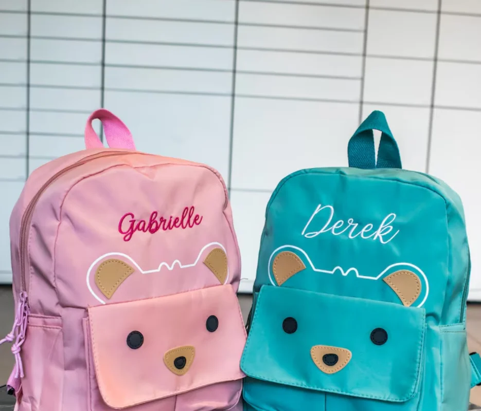 

Customized Kindergarten Kids Backpack School Bag for Baby Personalized Embroidered Bag for Toddlers Gift for Kids Custom Name