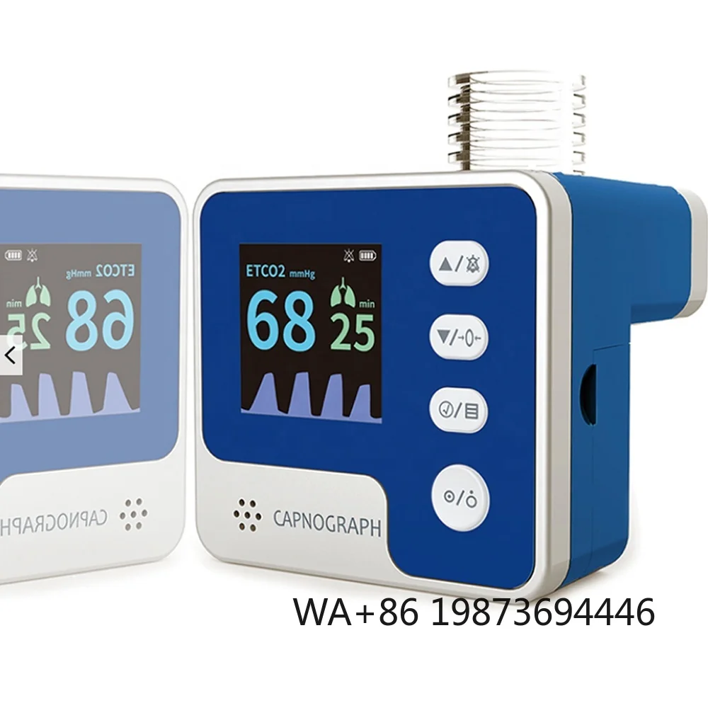

ETCO2 Sensor Mainstream Capnometer/Capnograph, Real-time Gas Monitor