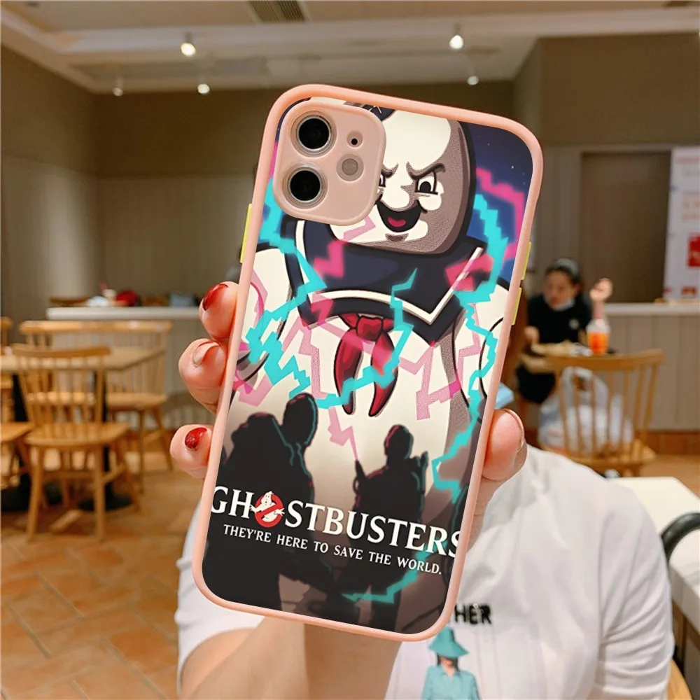 Movie E-Extreme G-Ghostbusters Phone Case for iPhone 14 11 12 13 Mini Pro Max 8 7 Plus X XR XS MAX Translucent Matte Cover