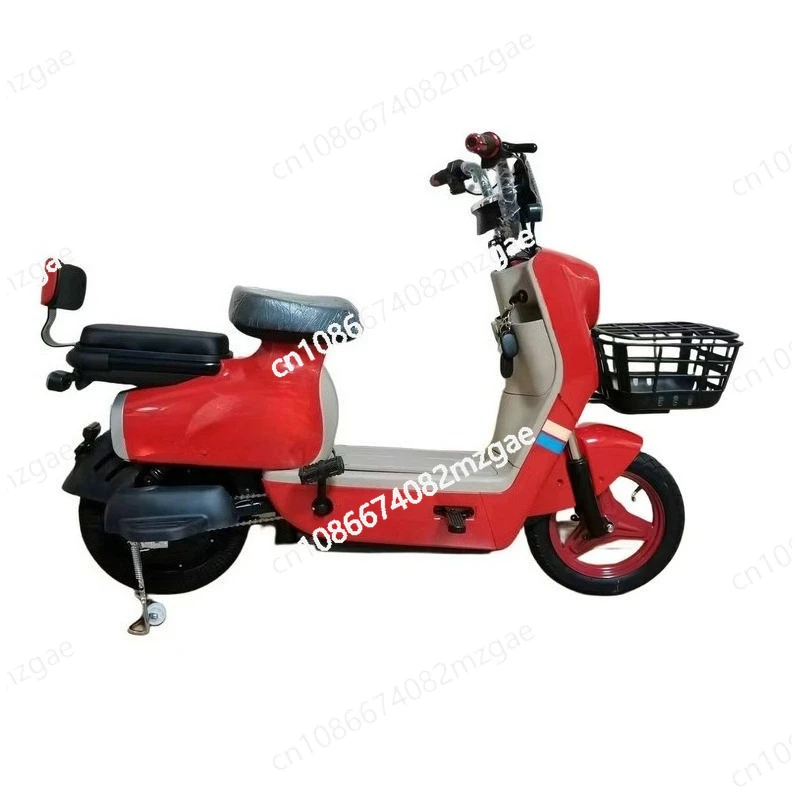 

Electric vehicle double two-wheeled lightweight battery car adult transportation electric vehicle