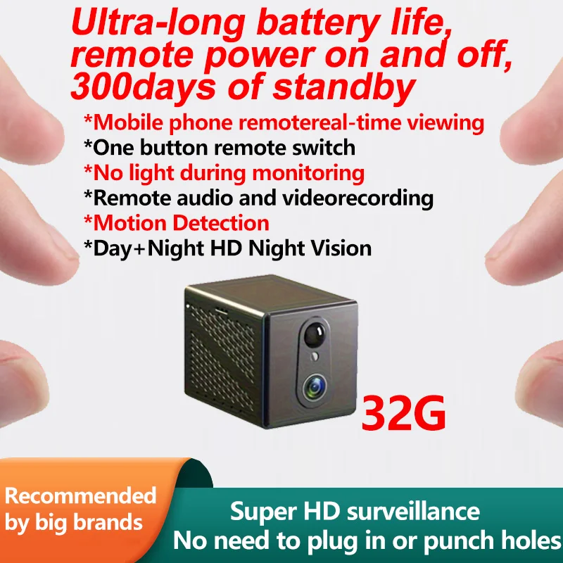 كاميرا صغيرة فائقة الوضوح من العلامة التجارية D، شاشة لاسلكية للاستخدام المنزلي، كاميرا صغيرة بانورامية تعمل بالواي فاي عن بعد 360 درجة للاستخدام المنزلي الداخلي، لا حاجة إلى قابس الطاقة، عين القطة، غير مصغرة، غير مخفية 666