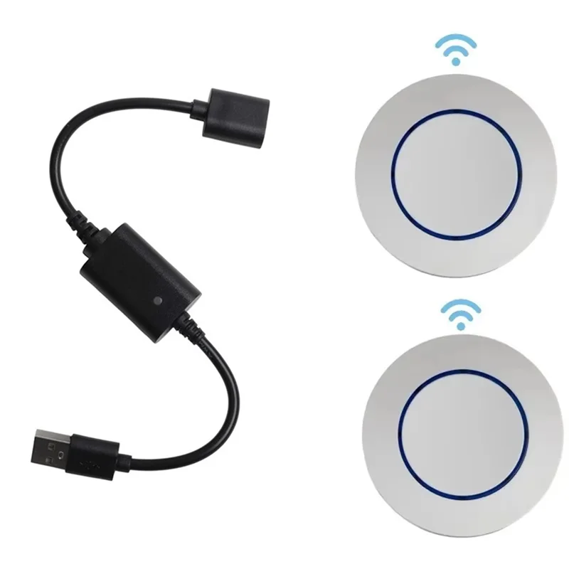 

N75R-DC 5V USB Wireless RF Remote Control Switch Driver Power On OFF For USB LED Light Strip Reading Lamp Light Fan
