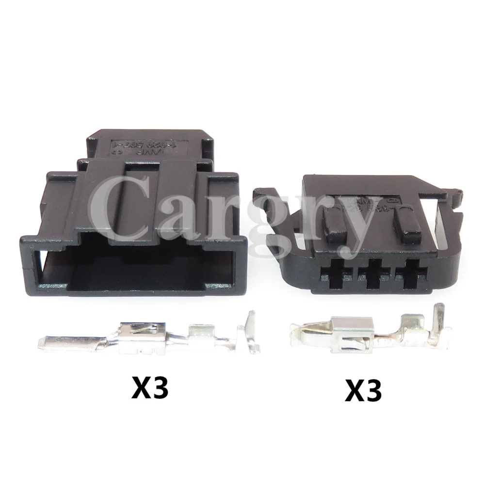 1 Set 3P AC Assembly Car Unsealed Socket 191972703 191927713 1-929589-1 1-929597-1 Automobile Electric Cable Connector