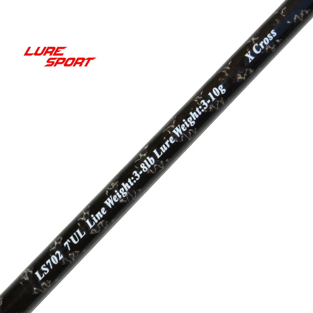 LureSport 2.1M UL blank Fast  X cross Toray carbon Rod building component  Fishing Pole Repair DIY Accessories
