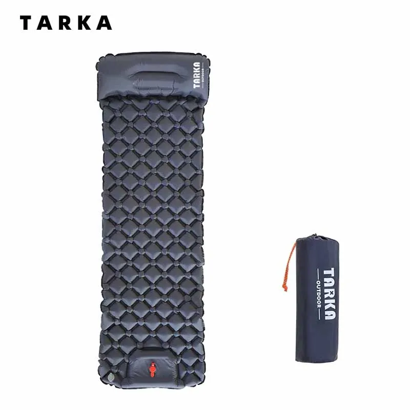 TARKA Tourist Camping Mat Sleeping Pad Lightweight Travel Self-inflating Mattress Inflatable Mats Air Mattress Camping Equipment