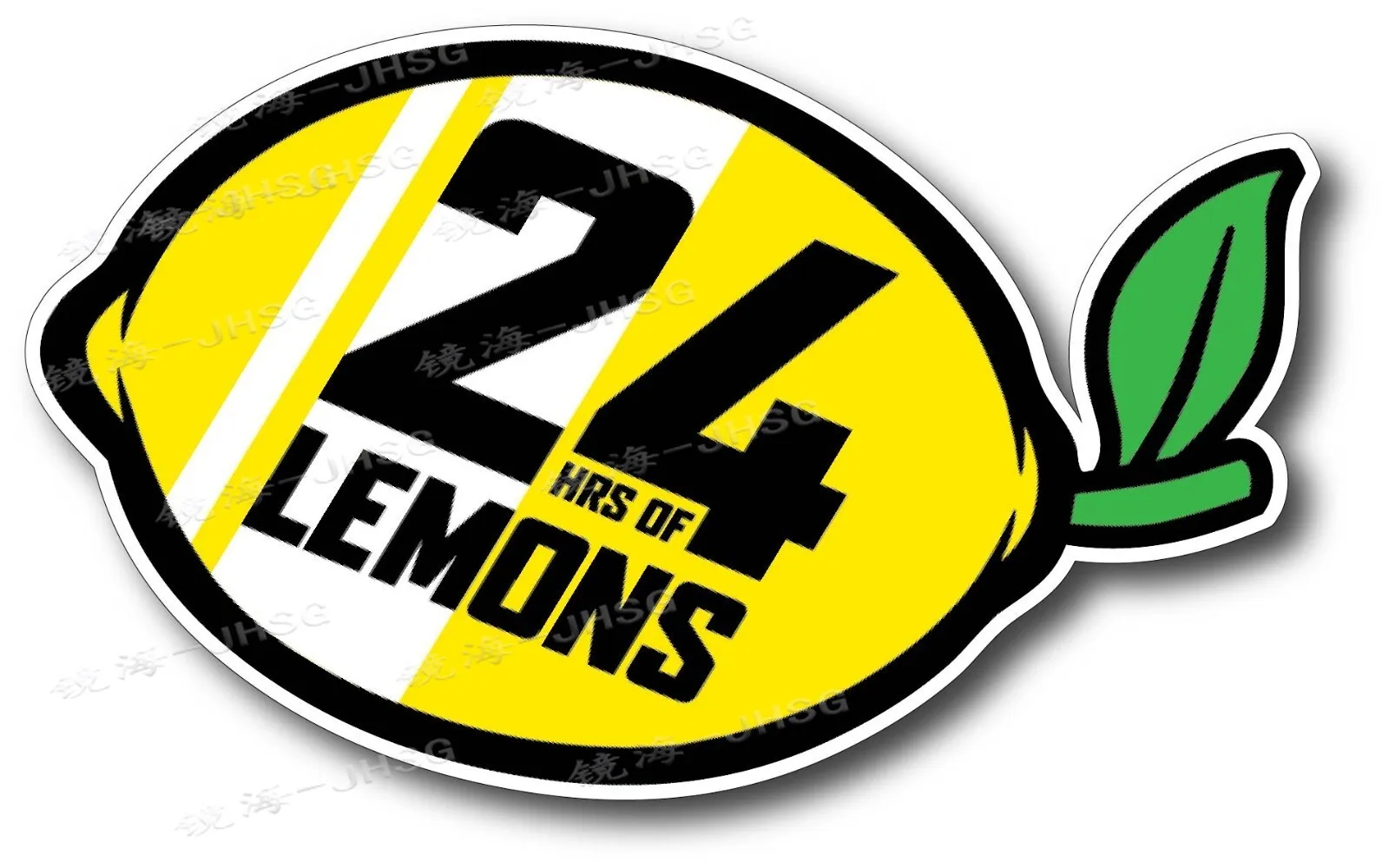 

24-hour Lemon Ethylene Car Truck Toolbox Stickers-