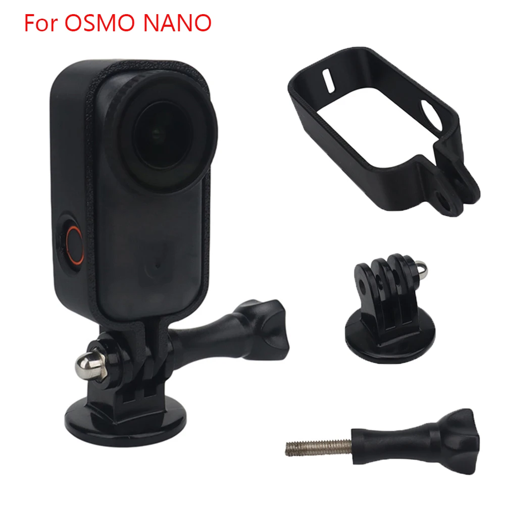 

Handheld Extension Bracket Adapter for DJI OSMO NANO Frame With Horizontal/Vertical Shooting Tripod Fixed Adapter Protector Case