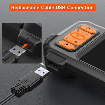 12 best sales Câmera de esgoto de 30 metros - №10