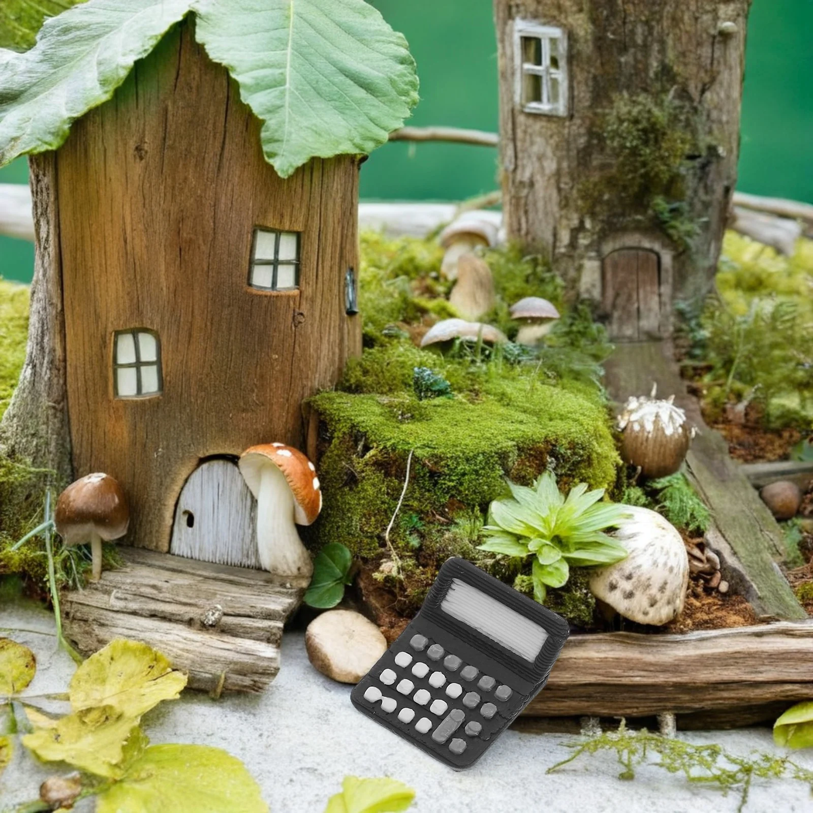 

10Pcs Miniature Calculators Mini Accessories Classroom Setting Micro Landscape Mini School Calculator Small Office Decor