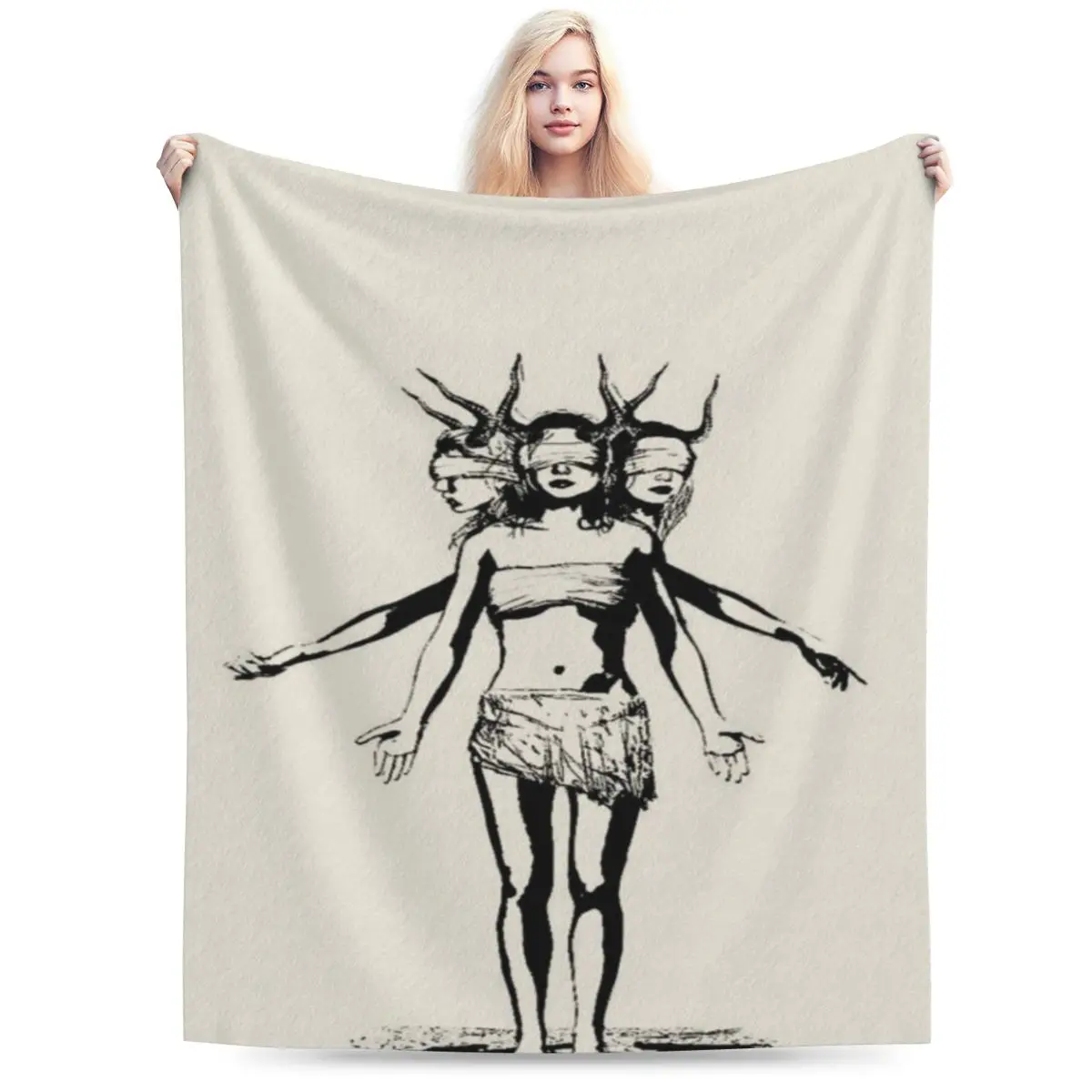 Lluvia de Take Me Back To Eden Transparente Personalizado Cómodo Decorar el hogar Una manta de micropolar ultrasuave