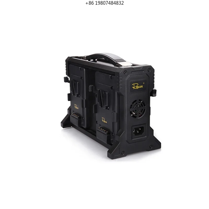 

Port for Usage Rolux RL-4KS V-LOCK 4 Channels V Mount Battery Charger AC & DC