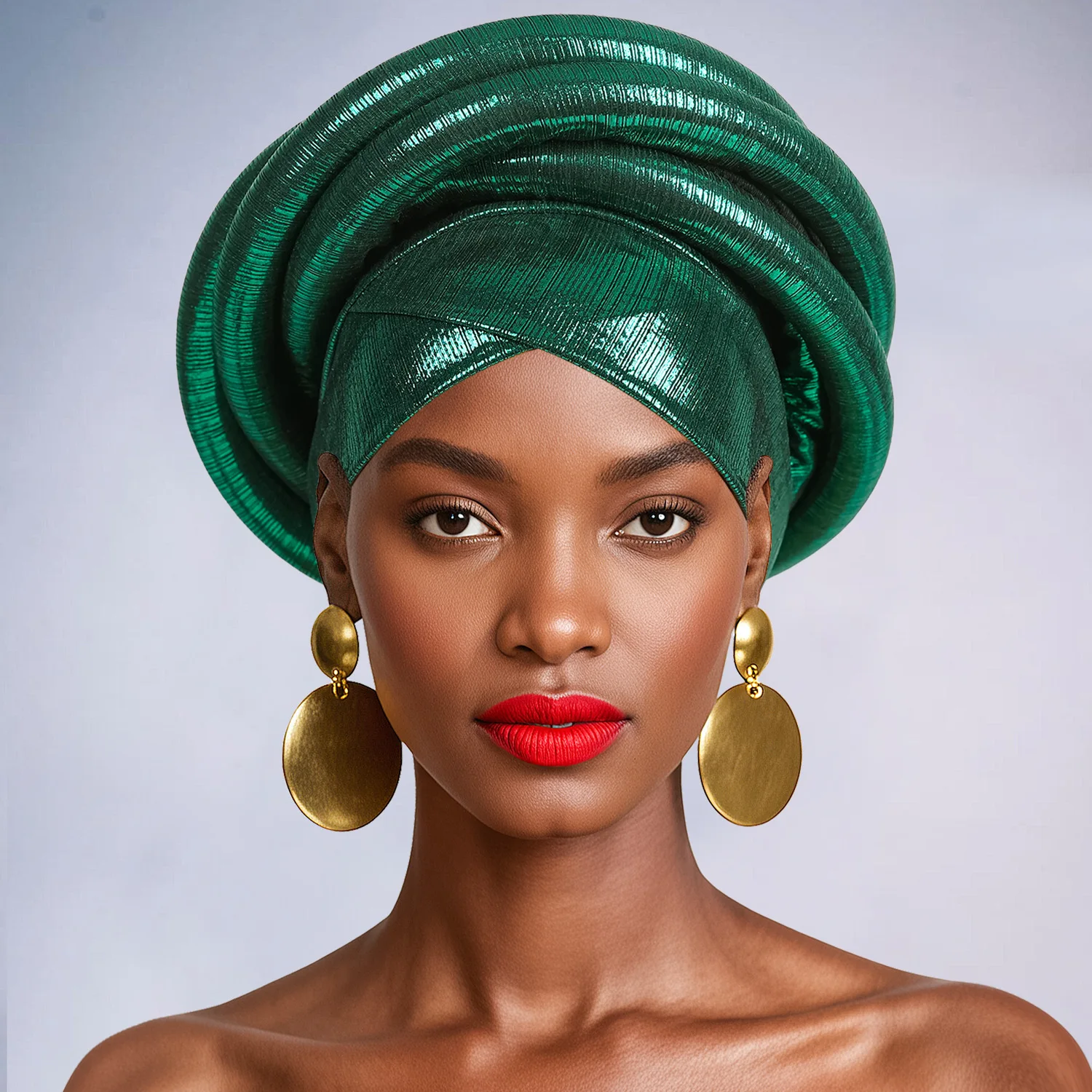 Already Made African Headtie Turban Cap for Women Nigerian Wedding Geles Party Headgear Auto Gele Female Head Wraps Headwear Hat