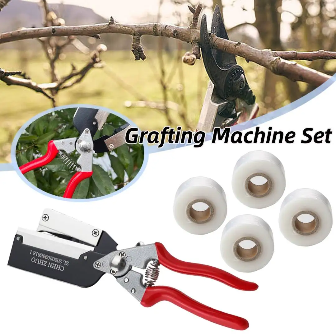 Thick Branch Grafting Machine Grafting Tape Multifunctional Fruit Tree Seedling Grafting Shear Bud Splicing Knife Grafter Tool