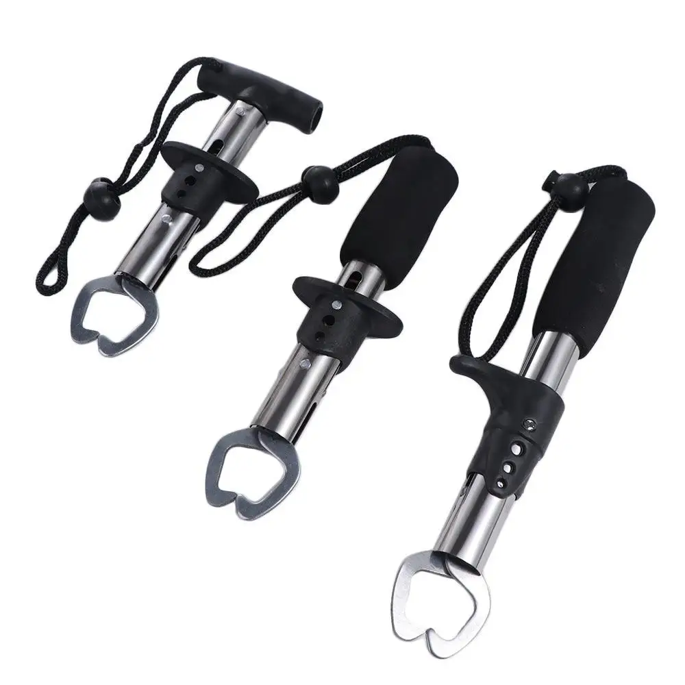 Stainless Steel Fish Grip Lip Clamp Not Easy To Loosen Not Injuring Fish Fishing Gripper High Closure Strength