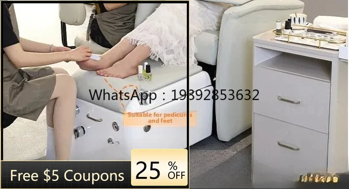 

ZZ Nail Shop Recommends Multifunctional Foot Therapy Foot Bath Nail Sofa Electric Chair