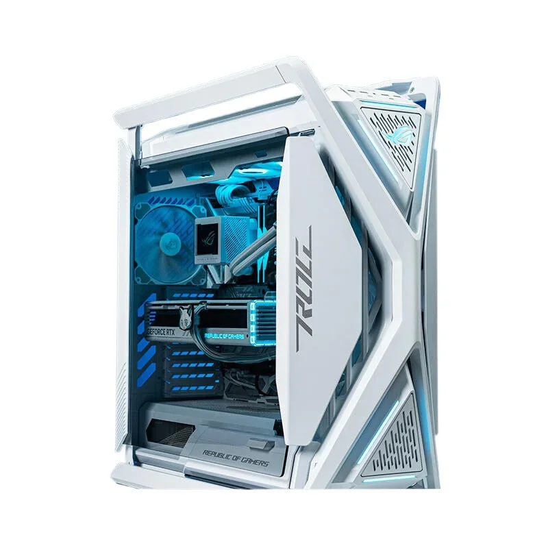 Back insert back version full tower e-sports side through chassis