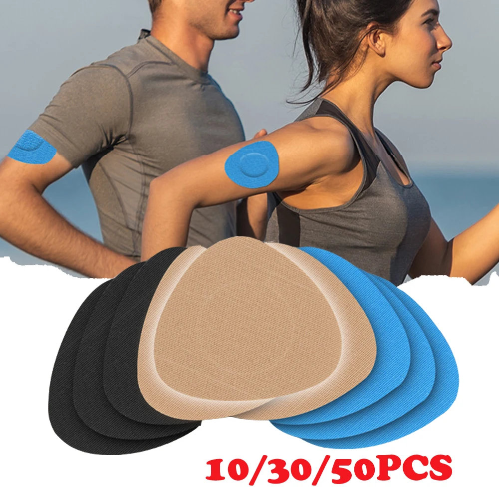 

10 шт., сенсорный клейкий пластырь, датчик уровня глюкозы в крови, фиксированный пластырь, зонд для мониторинга уровня глюкозы в крови, без следов, невидимый