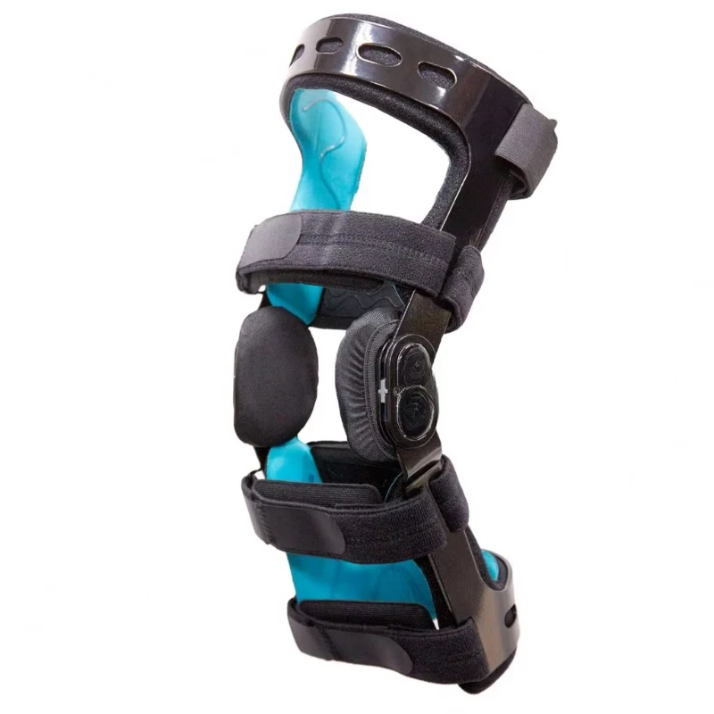 E-KN034 Adjustable Functional Postop Orthopedic Polycentric Rom Hinge Acl Knee Brace Support