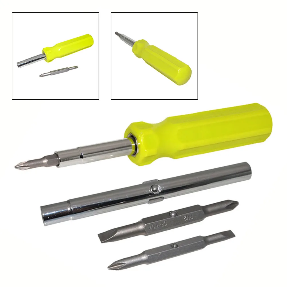 Multi-function Slotted Cross Screwdriver For Cars,small Alarm Clocks,bicycles,electric Car,cabinets Screwdriver Repair Tool