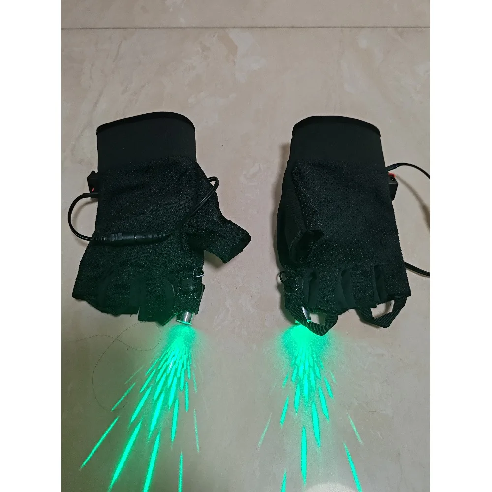 

Green Laser Gloves Red Laser Nightclub Dance Show Props Glove