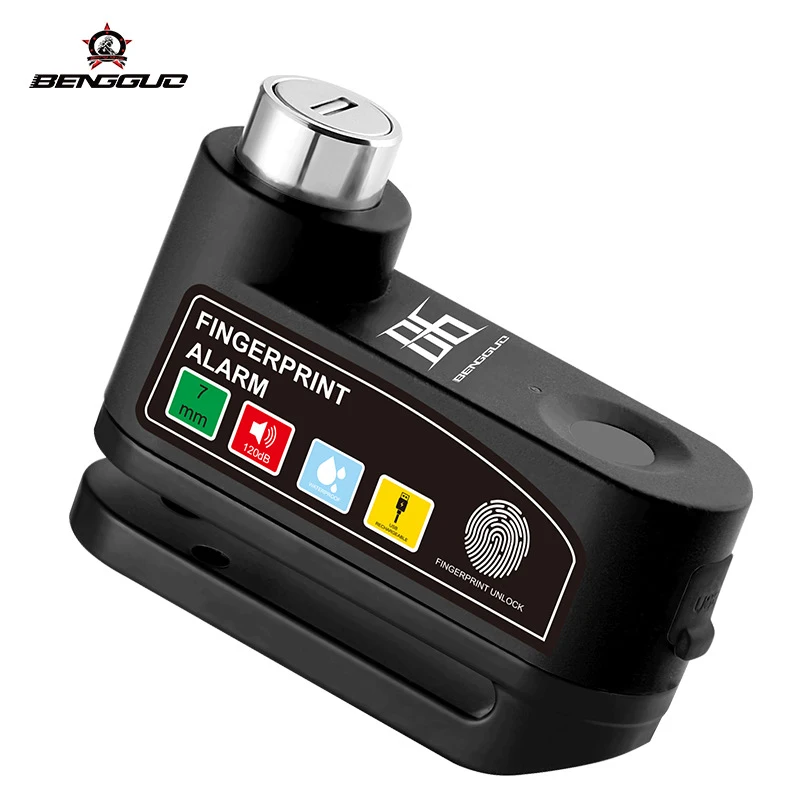 

Мотоциклетная сигнализация, замок дискового тормоза, противоугонный замок диска мотоцикла, защитный замок, аксессуары для мотоциклов и велосипедов