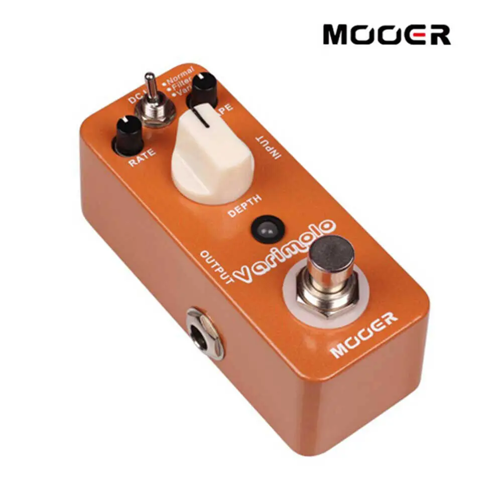 

Mooer Pedal Classic 60's Sound Music Accessories Electric Guitars Effect Soul Shiver Guitar Bass Effect Pedal Multi Modulation