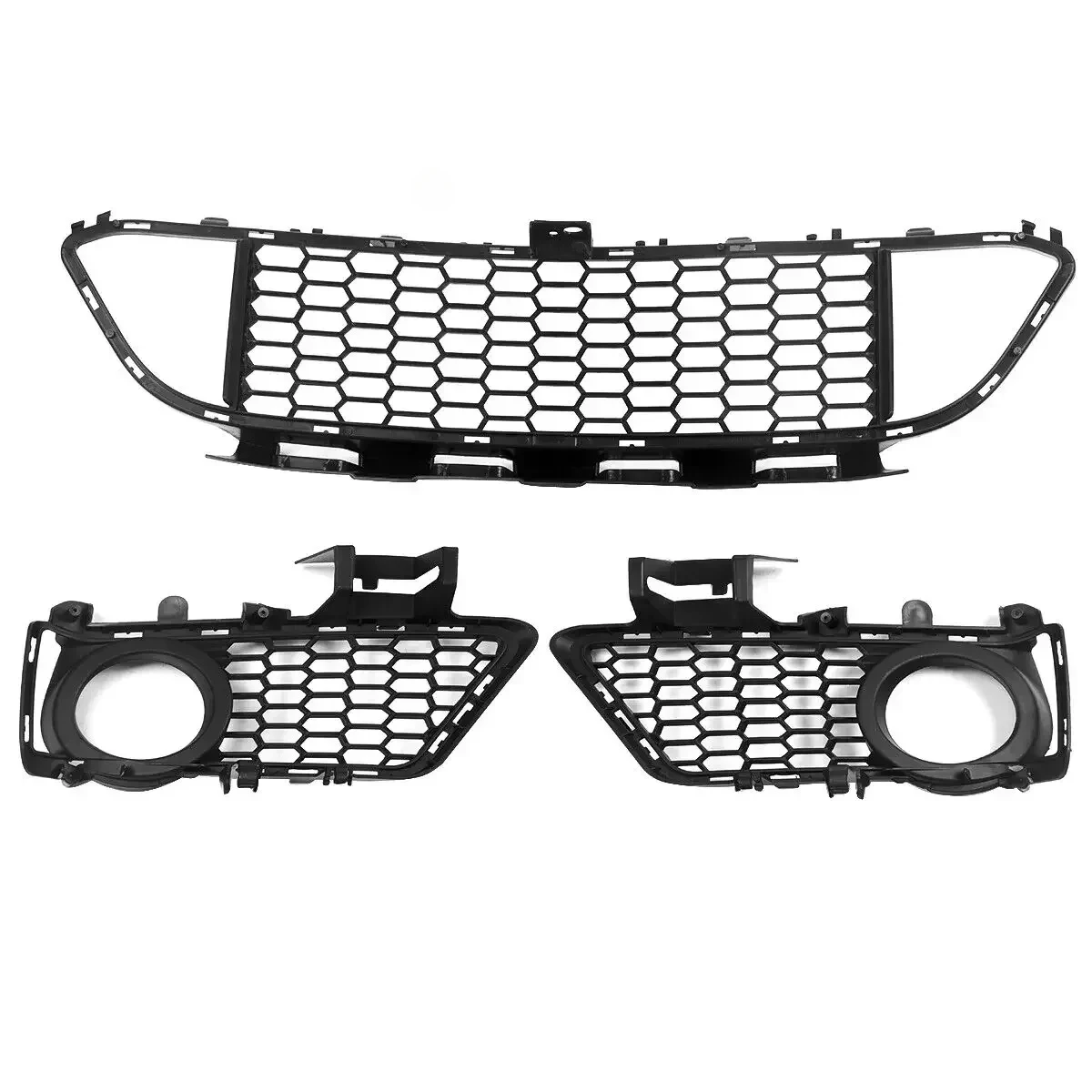 For BMW F30 M Sport Bumper 2012-2018 Front Lower Grille Fog Light Lamp Grill Cover