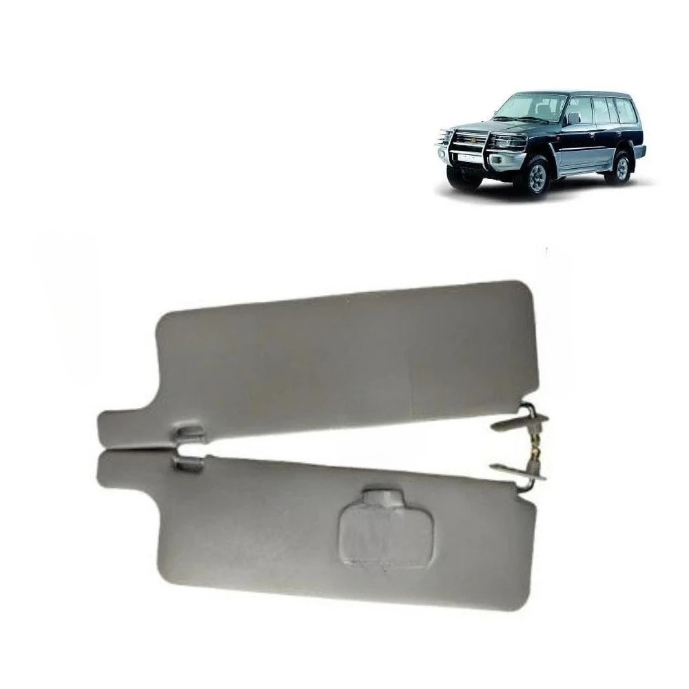 1 Pcs LHD Front Grey Interior Sunvisor for Pajero V20 Sun Proof for Montero V30 MR734789 for Shogun V40 MKII 1989-2000