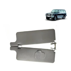 1 Pcs LHD Front Grey Interior Sunvisor for Pajero V20 Sun Proof for Montero V30 MR734789 for Shogun V40 MKII 1989-2000