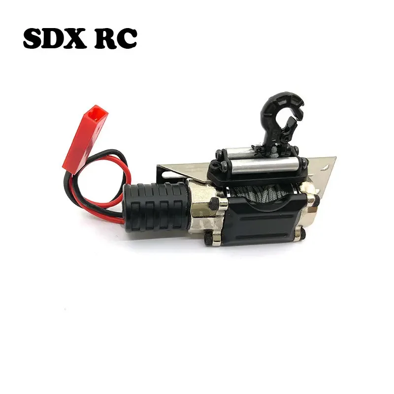 1 Set Aluminum Alloy Metal Winch Traction for 1/10 RC Rock Crawler HSP Redcat HPI  90046 D90 SCX10 TRX-4 1:10 RC Car A025