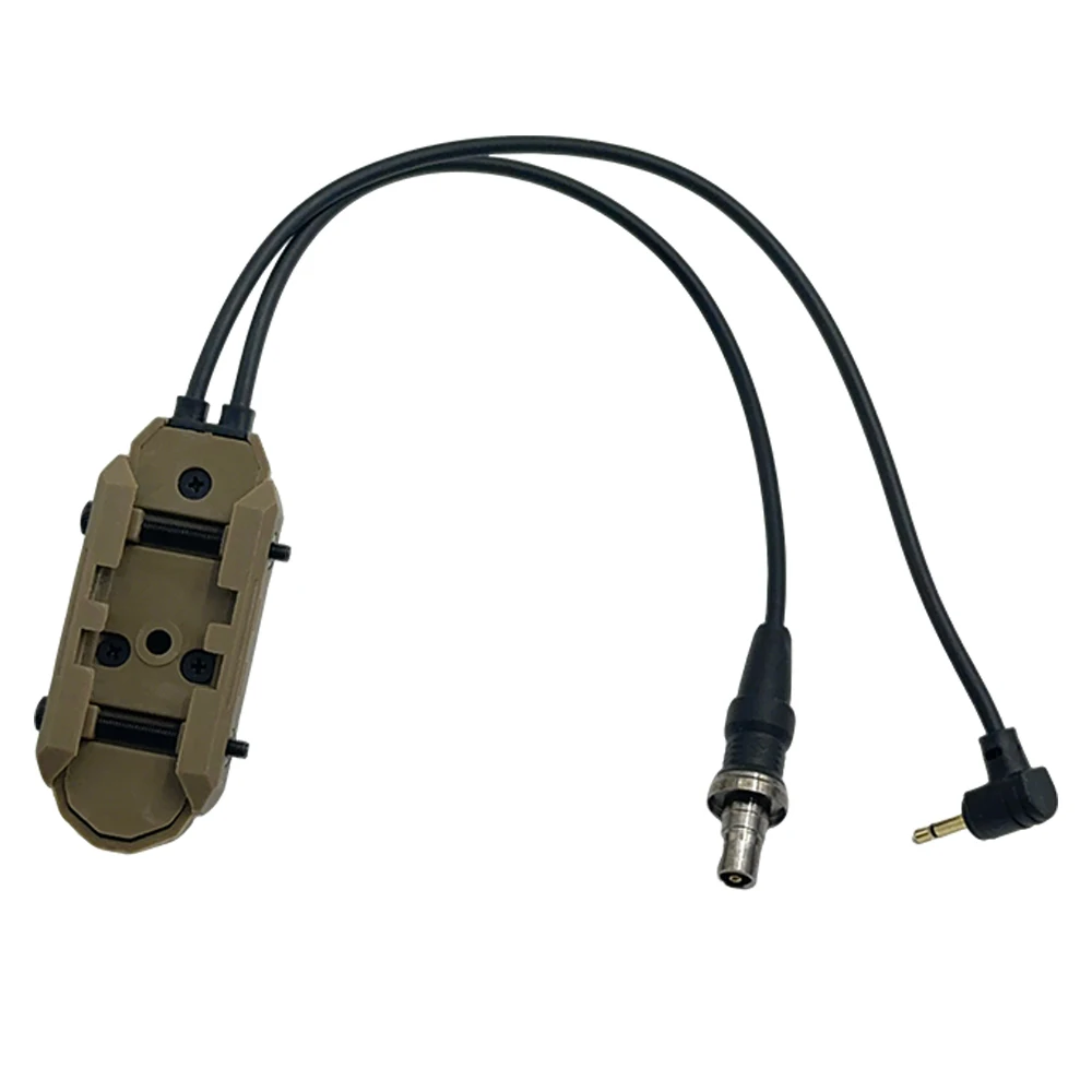 NEUER Taktischer AXON Fernbedienungs-In-Line-Doppelfunktions-Druckschalter für Taschenlampen PEQ NGAL Druckknopf SF/2.5/Crane-Stecker – Detail 6