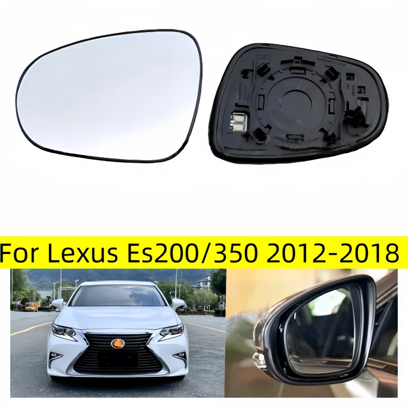 

For Lexus ES ES200 ES250 ES260 ES300 ES350 2012-2018 Replace Rearview Mirror Lenses Side Reflective Glass Lens with Heating