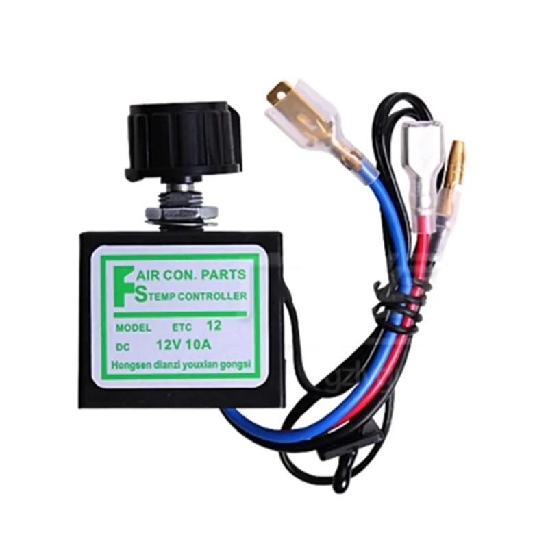 

12V 10A Thermostat For Auto Air Conditioner Evaporator Adjustable R2LC