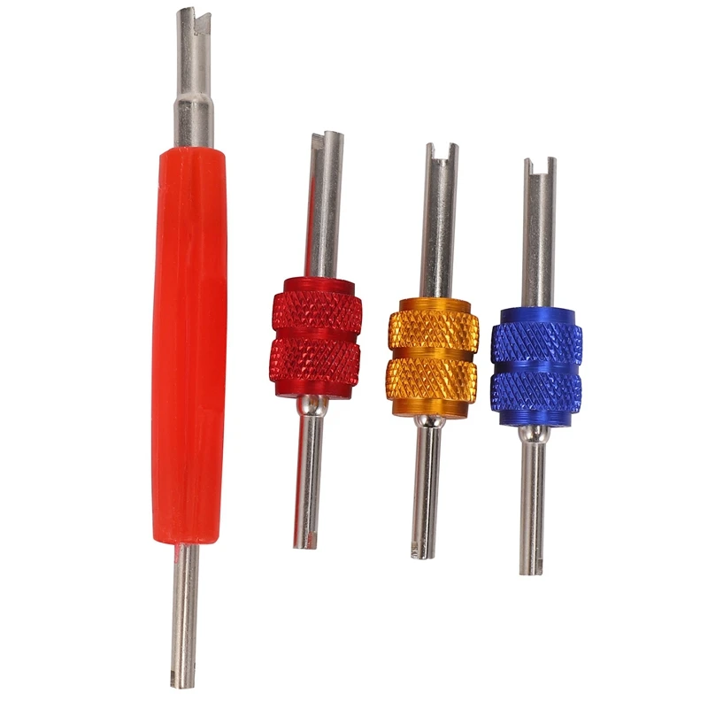 

4Pcs R134 R12 A/C HVAC Air Conditioner Schrader Valve Stem Core Remover Tool (Remover Tool)