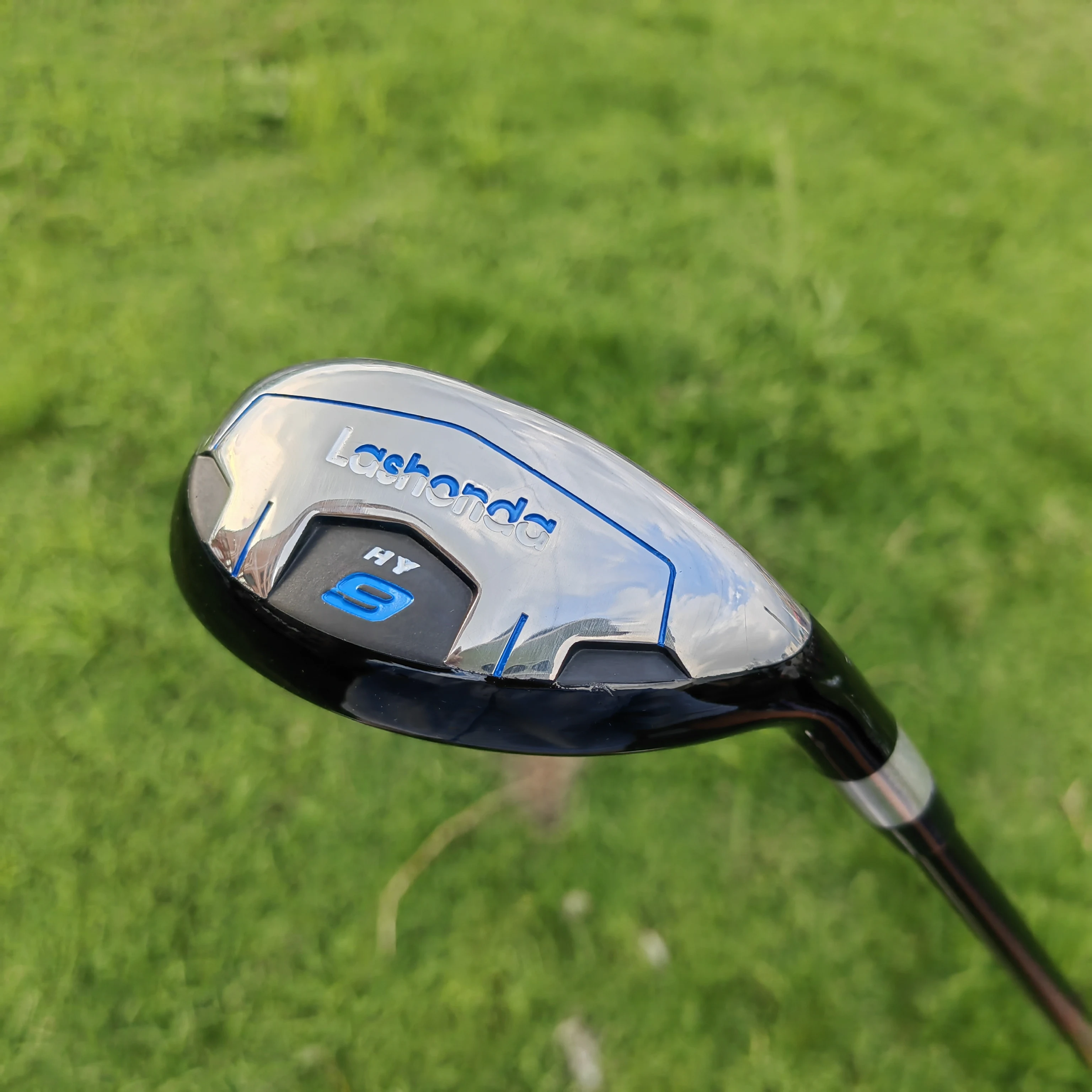 Lashonda Golf Hybrid Club - Kippenpoot Koolstofvezel SR-as, all-terrain dekking, hoge vergeving voor lange afstanden
