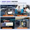 FOXWELL NT710 passend für Porsche OBD2 Diagnose-Scan-Tool, komplettes System-Codeleser mit bidirektionaler aktiver Test-Injektor-Codierung 5