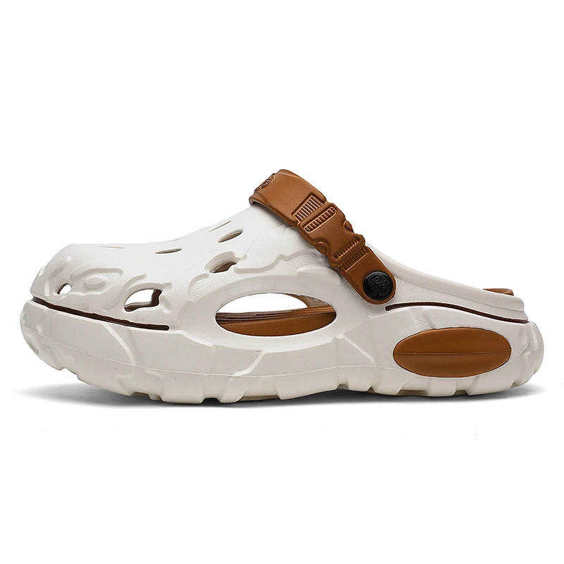 Übergrößen 47 48 Herren Clogs Sandalen Sommer Outdoor Garten Clogs Lochschuhe Herren Freizeitschuhe Wasserschuhe Komfortable Weiche Hausschuhe – Detail 23