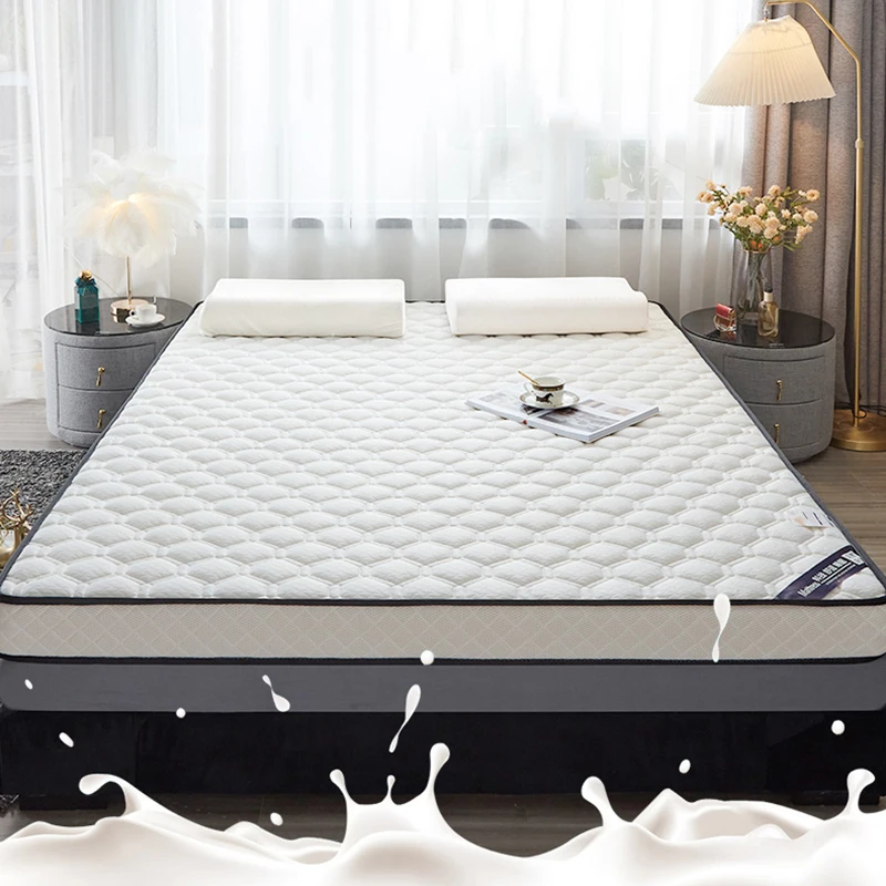 

Thailand latex memory mattress latex mattress upholstery home thickened double bed tatami mat sponge floor sleeping pad winter