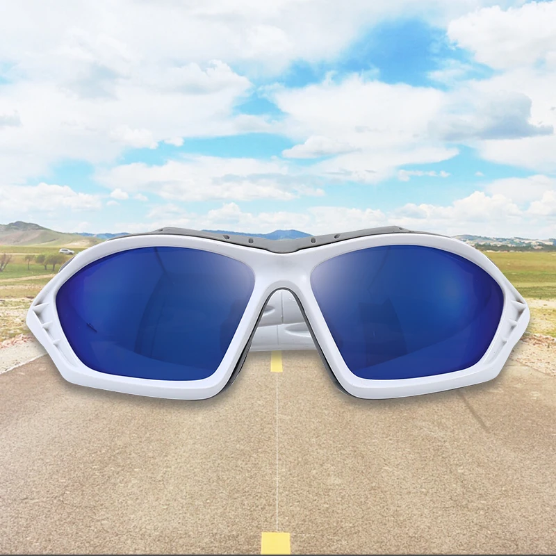 TSJ round bicycle sand-proof fishing colorful driving goggles mountaineering glasses snow mountain outdoor riding sunglasses win