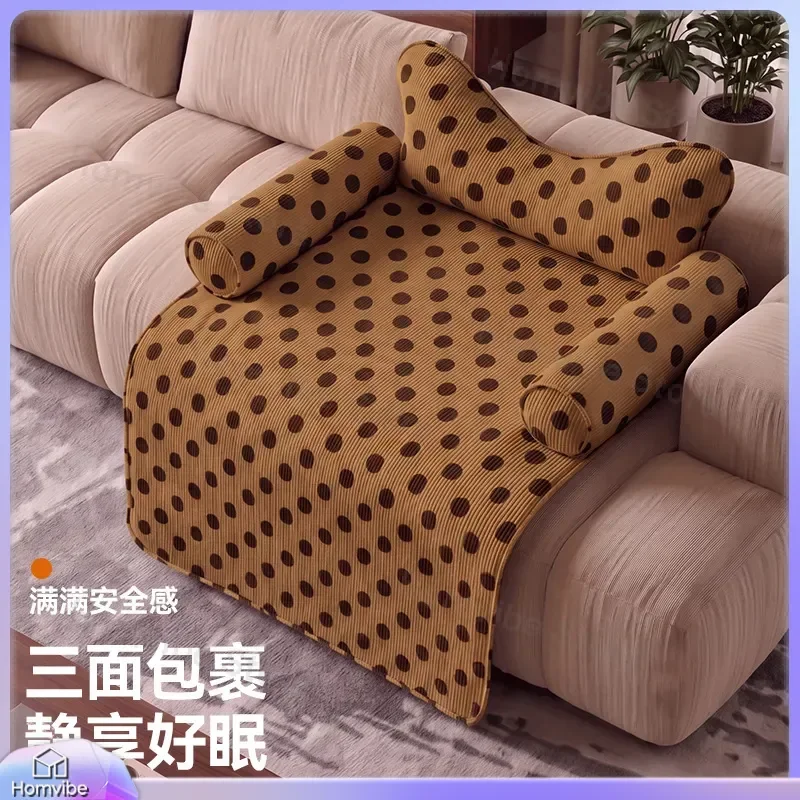 Thickened Warm Pet Sofa Cushion Winter Small Dog Kennel Cat Nest Plus Size Sleeping Mat Blanket for Pets