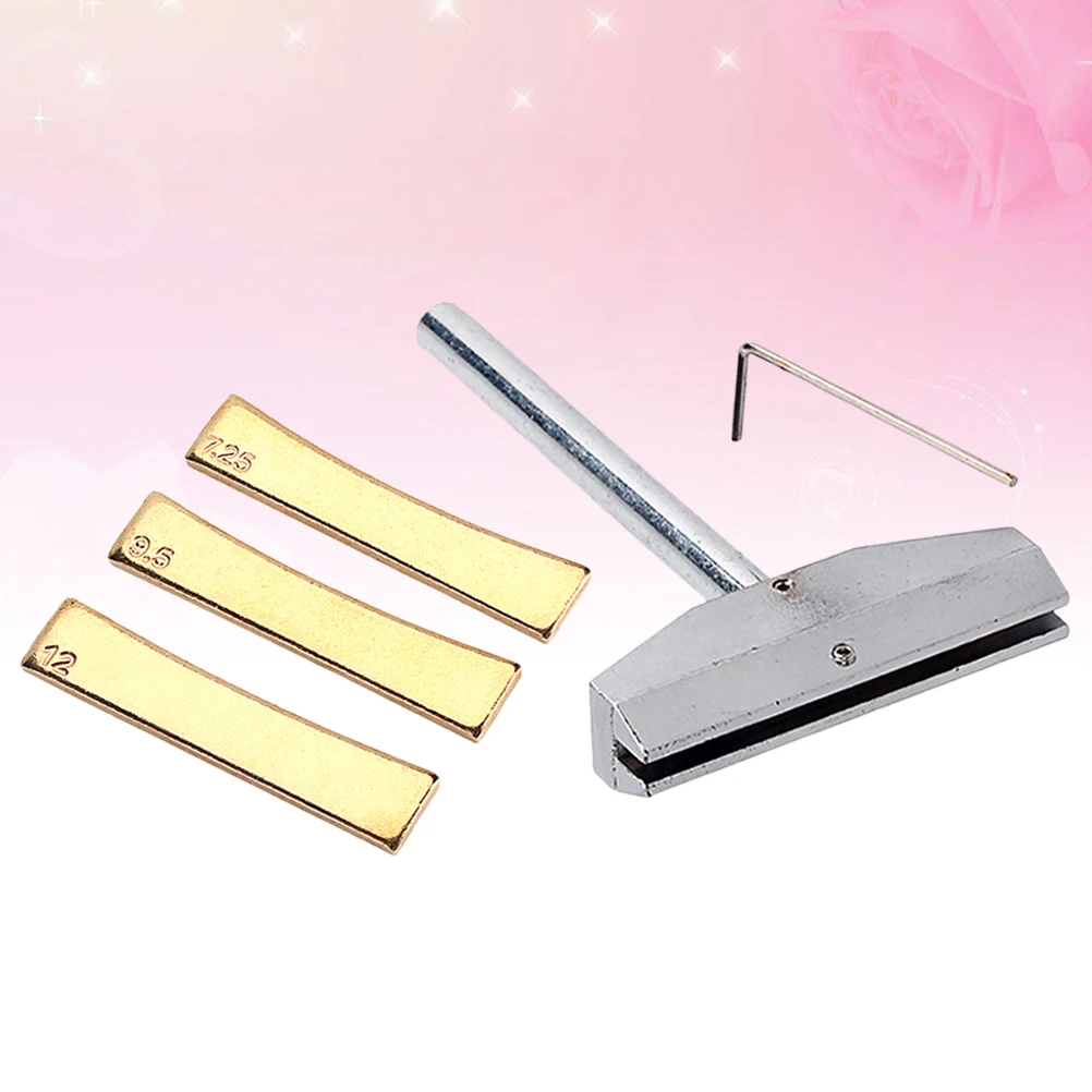 

Wire Pressing Tool Set Musical Instrument Accessory Caul Inserts Glue Electric Guitar Repair