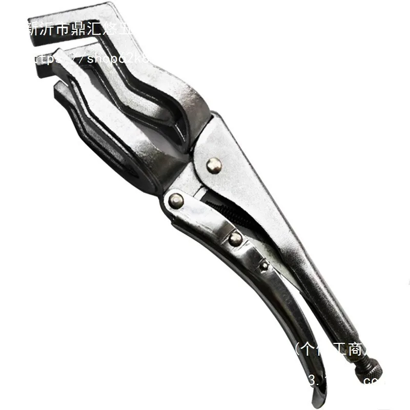 

Clamping two sections of pipe when welding with counterpart pliers Plate welding pliers Vigorous pipe pliers Welding